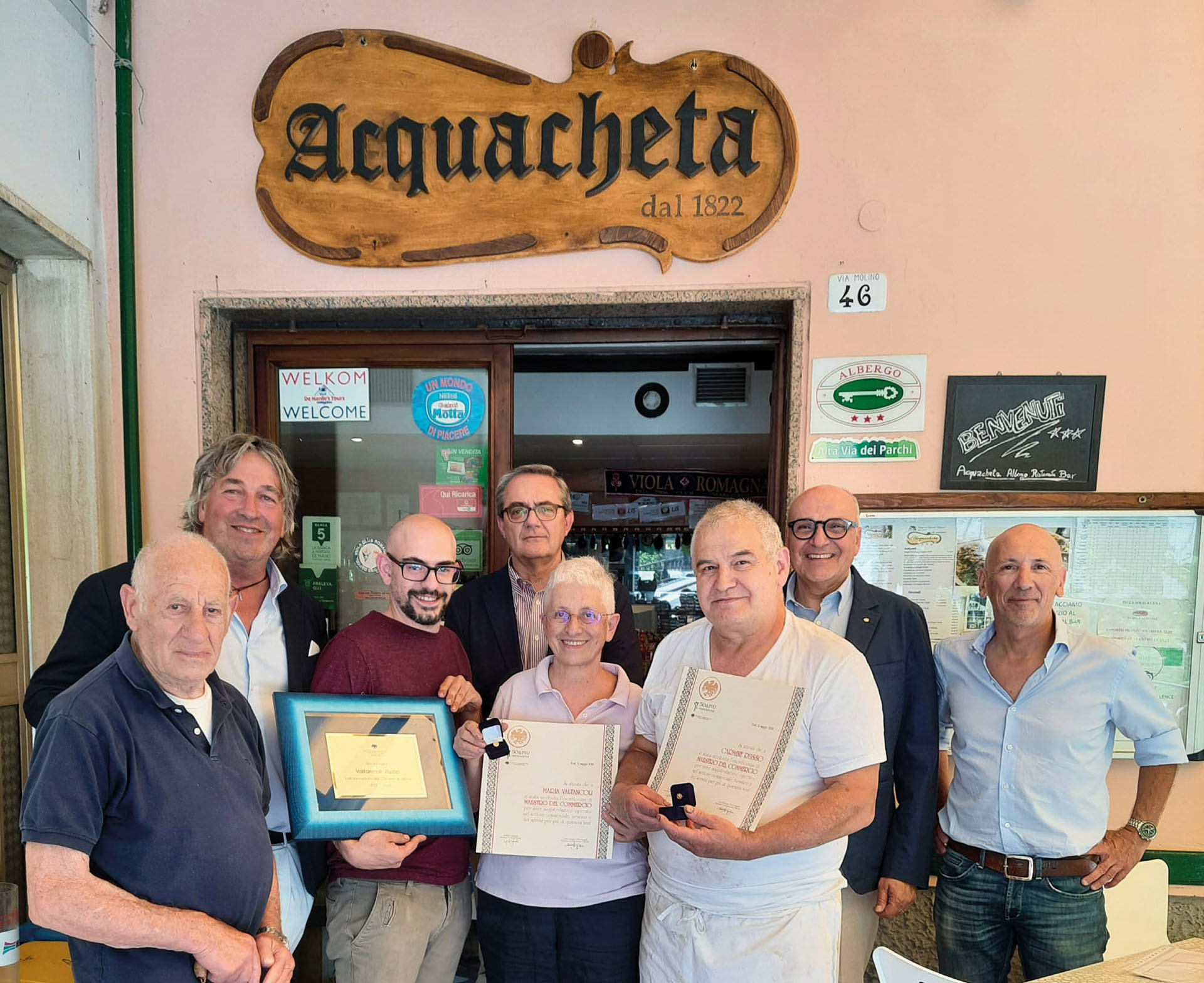 Ristorante Acquacheta e la storia del locale su Forlì-Cesena IN Magazine 02/22