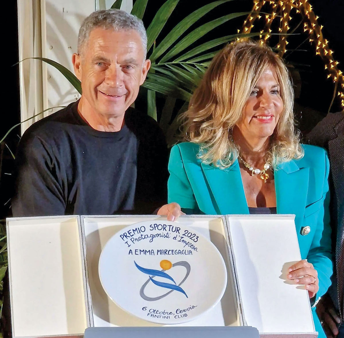 Premio Sportur a Emma Marcegaglia