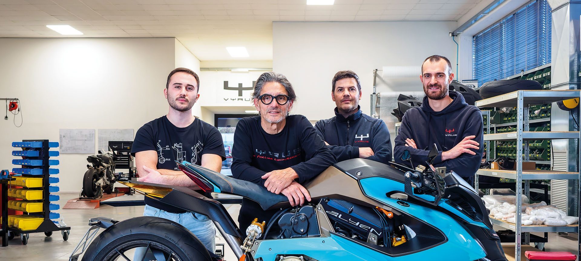 Vyrus, la bottega del motore