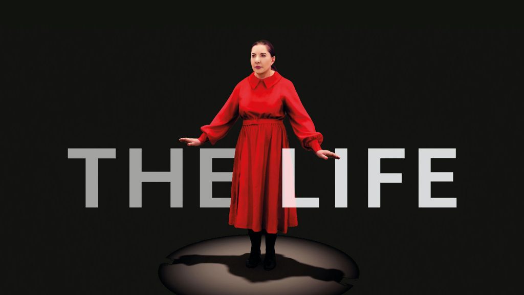 Marina Abramovich a Pesaro con The Life