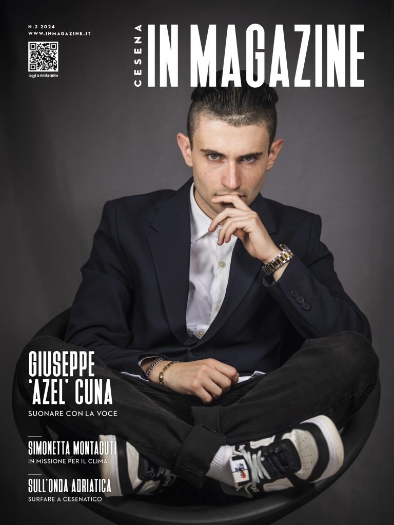 Giuseppe Azel Cuna in copertina su Forlì Cesena IN Magazine 2/2024