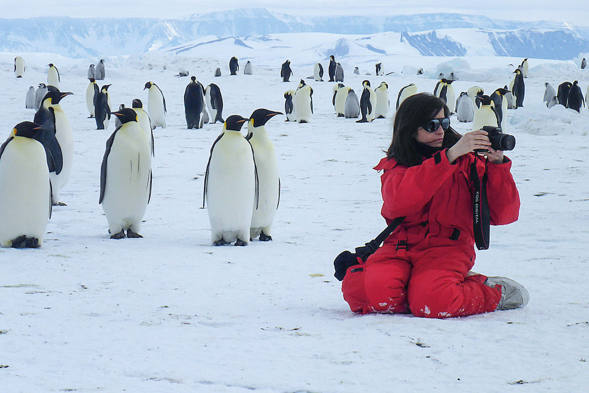 Simonetta Montaguti in missione per il clima