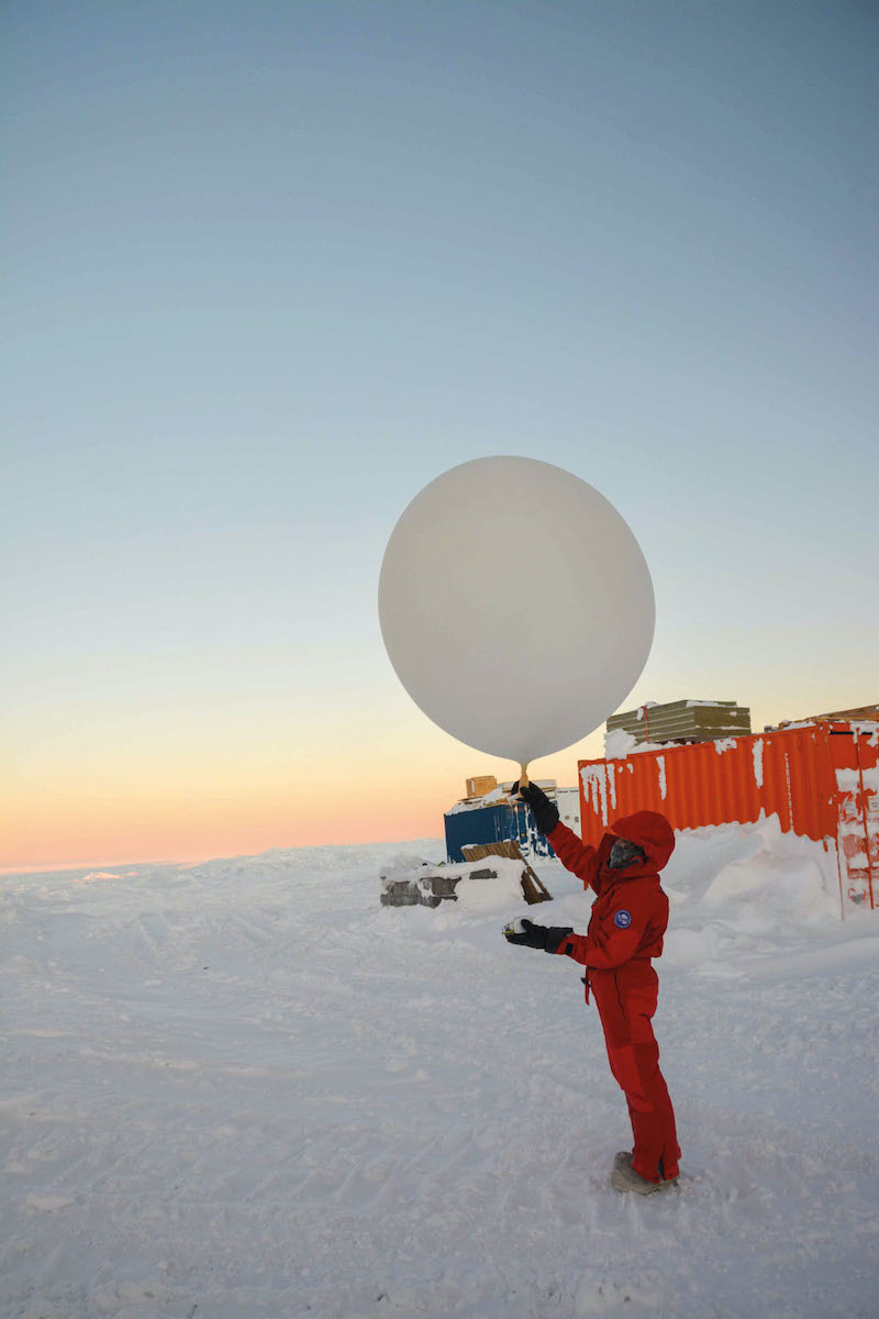 Simonetta Montaguti in missione per il clima